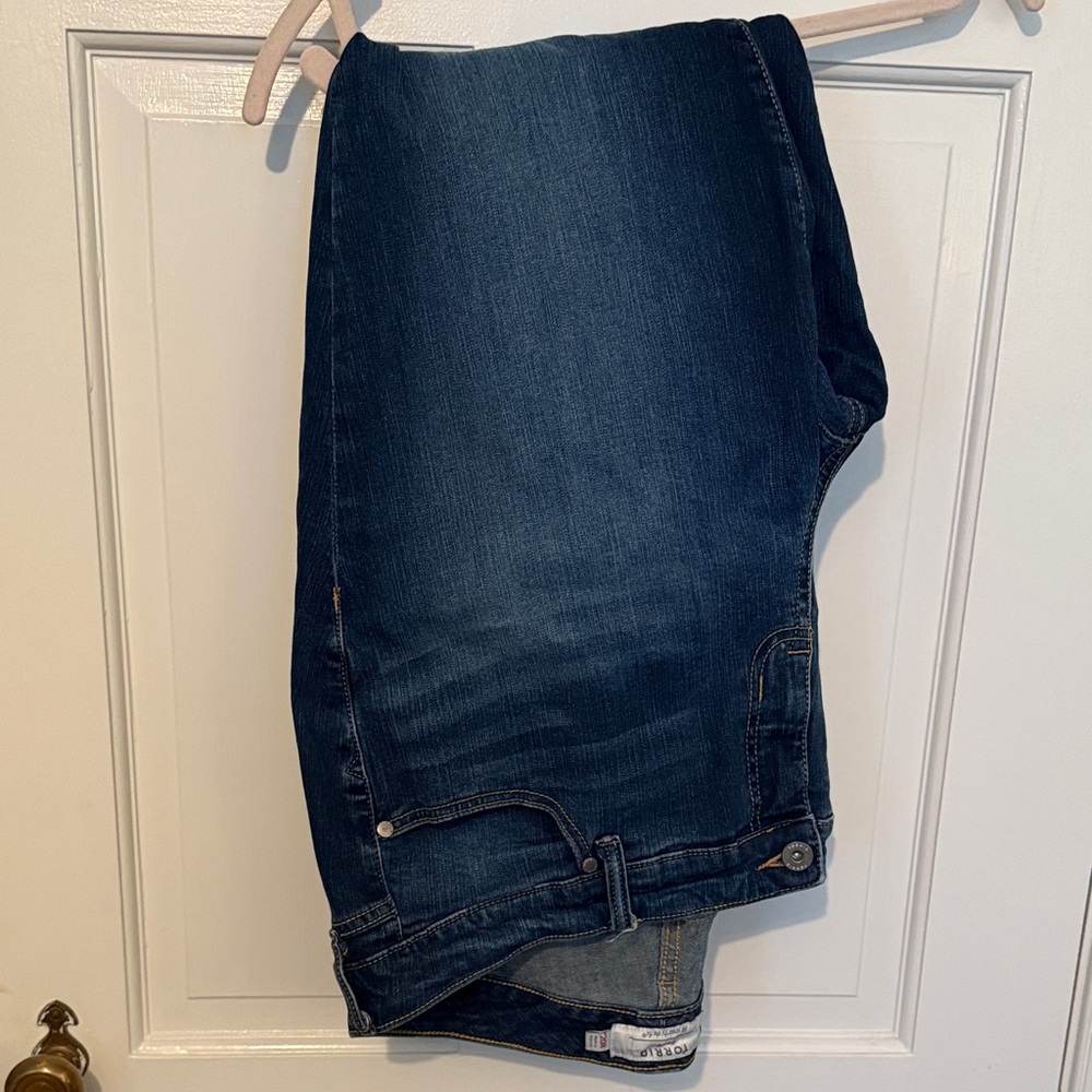 Torrid Barely Boot Blue Denim Jeans